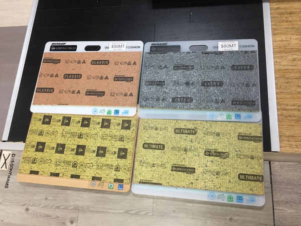 Carpet underlays for Warralily homes